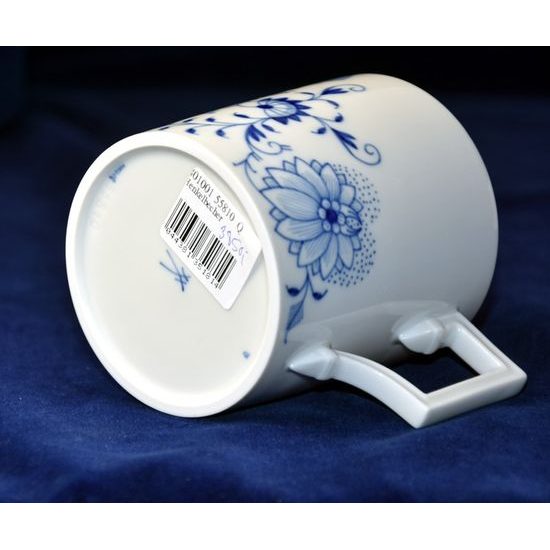 Mug Henkel 89 mm 0,25 l, Blue Onion, Meissen porcelain