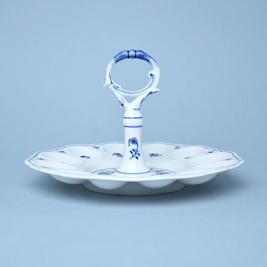 Party egg tray with key 24,3 cm, Original Blue Onion Pattern