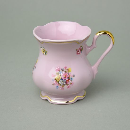 Hrnek 0,25 l, Mary-Anne, dekor 6, Leander, růžový porcelán