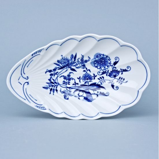 Shell dish 23 cm, Original Blue Onion Pattern