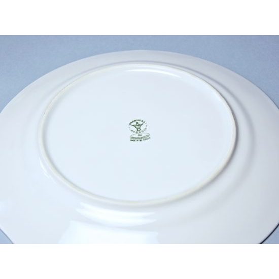 Plate dinning 26 cm, ECO green onion