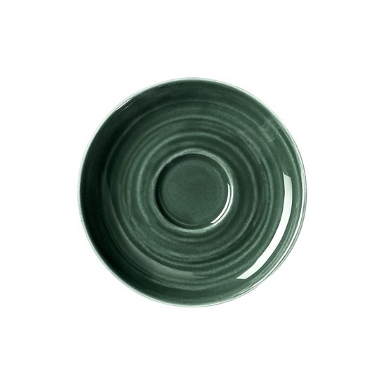 Terra MOSS GREEN: Podšálek na espresso 12 cm, porcelán Seltmann