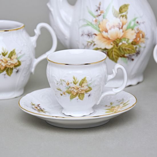 Mocca set for 6 pers., Thun 1794, Carlsbad porcelain, BERNADOTTE 023011