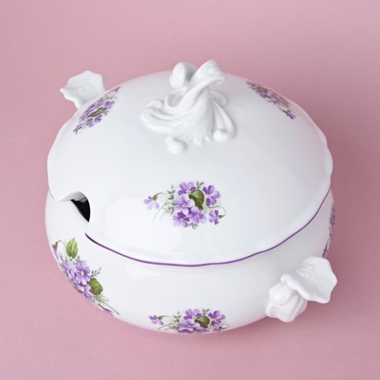 Soup tureen 2,0 l, Violet, Český porcelán a.s.