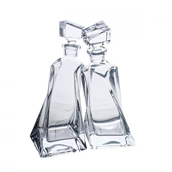 Set 2 Whisky karaf "Lovers", Crystal Bohemia