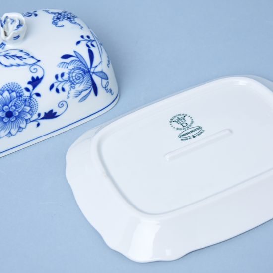 Butter dish 0,125 kg, Original Blue Onion Pattern, QII