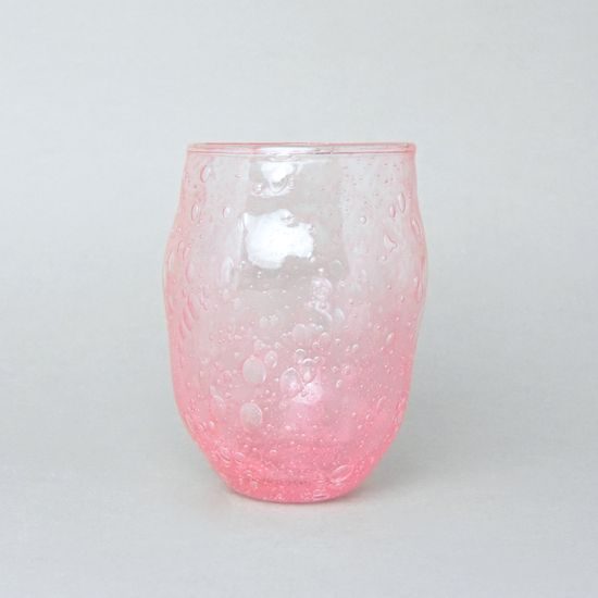 Colorful soda glass - PINK, Pačinek GLASS