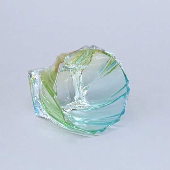 PONTI - Duha (žluto-zeleno-modrá), Sklenice na whisky, 320 ml, Bohemia Treasury