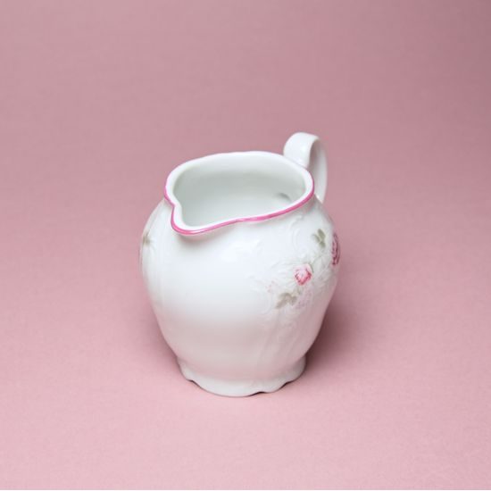 Růžová linka: Mlékovka 250 ml, karlovarský porcelán, BERNADOTTE růžičky