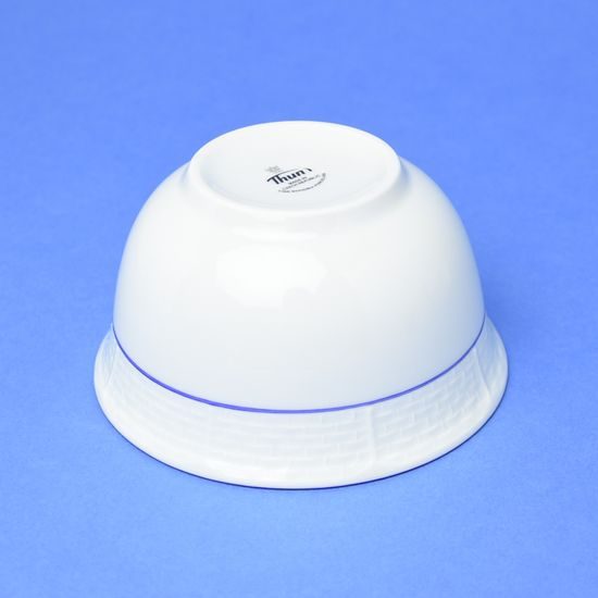 Natálie modré linky: Miska kulatá 11 cm, Thun 1794, karlovarský porcelán