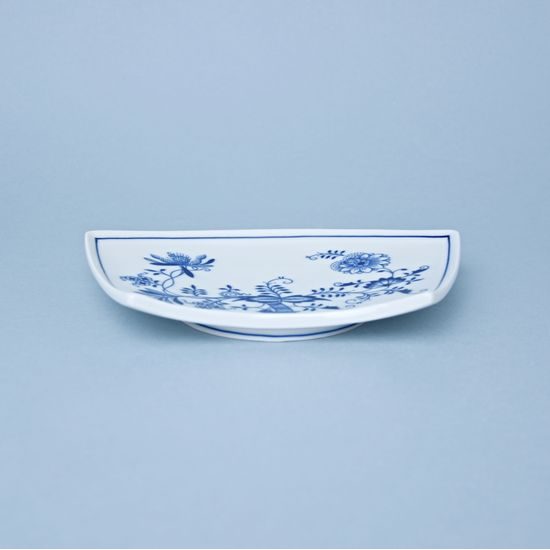Bowl Fan / flat 19,5 x 13 cm, Original Blue Onion Pattern