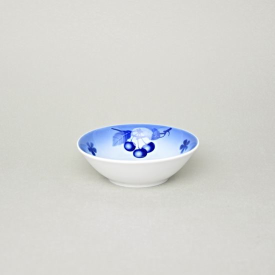 Bowl 13 cm, Thun 1794 Carlsbad porcelain, BLUE CHERRY