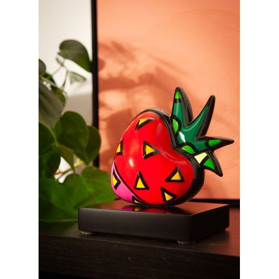 Figurka Jahoda 15 / 9,5 / 14,5 cm, porcelán, R. Britto, Goebel