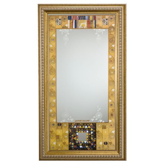 Mirror 48 x 84 x 3 cm, glass, Gustav Klimt, Goebel Artis Orbis