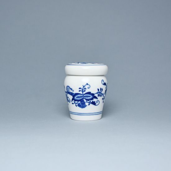 Dose with rubber gasket under lid 77 mm, Original Blue Onion Pattern