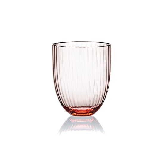 Crystal Glasses Tumbler 200 ml, Set of 6 pcs., Rosalin - Sponde, Kvetna 1794 Glassworks