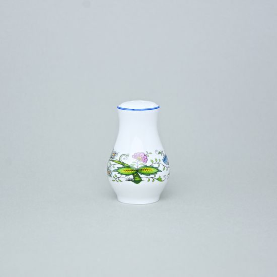 Pepper shaker 7,5 cm,COLOURED ONION PATTERN