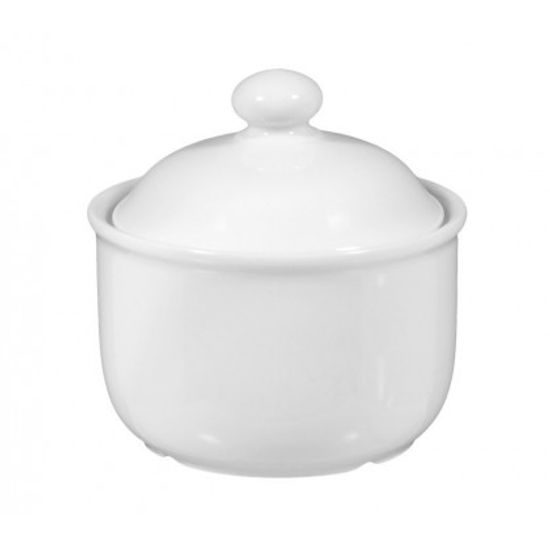 Sugar bowl 0,25 l, Compact 00007, Seltmann Porcelain