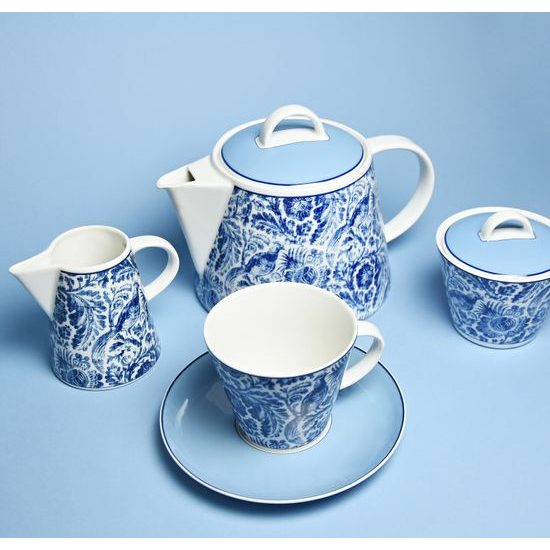 Tea set for 6 persons, Thun 1794 Carlsbad porcelain, TOM 30041