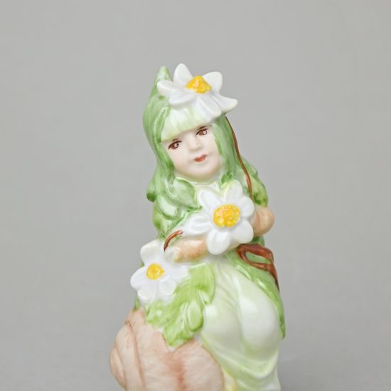 Sasanka (Šnečí lidičky) 4,3 x 5,2 x 9,8 cm, Saxe, Porcelánové figurky Duchcov