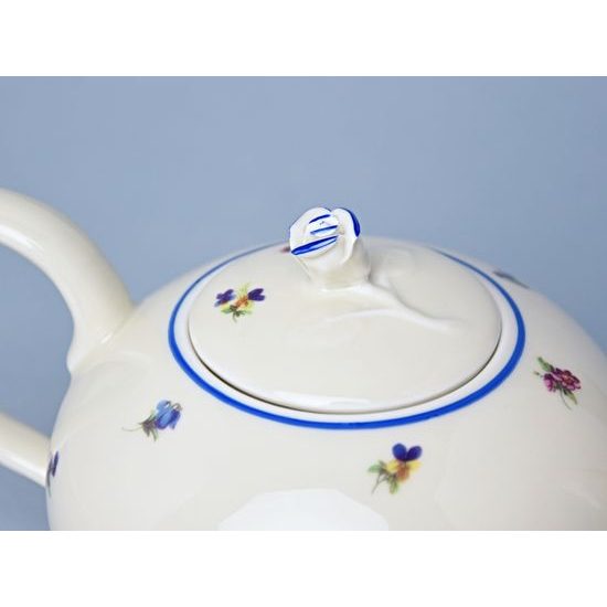 Tea pot 0,95 l, Hazenka IVORY, Cesky porcelan a.s.