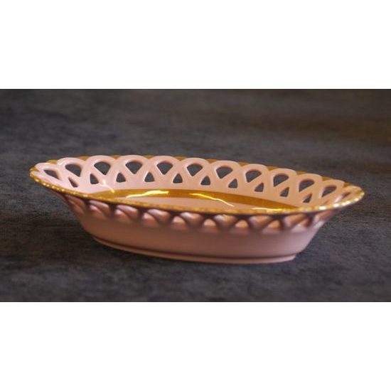 Basket oval 20 cm, Byzant 403, Rose China