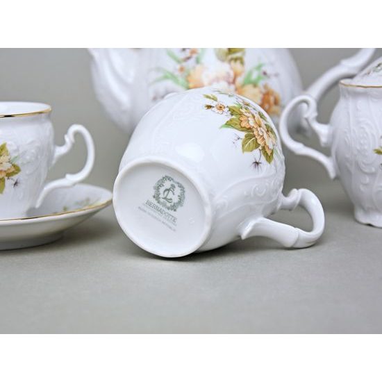 Mocca set for 6 pers., Thun 1794, Carlsbad porcelain, BERNADOTTE 023011