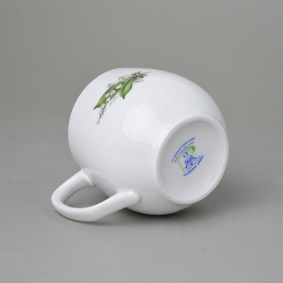 Hrnek Baňák 0,3 l, konvalinky, Český porcelán a.s.