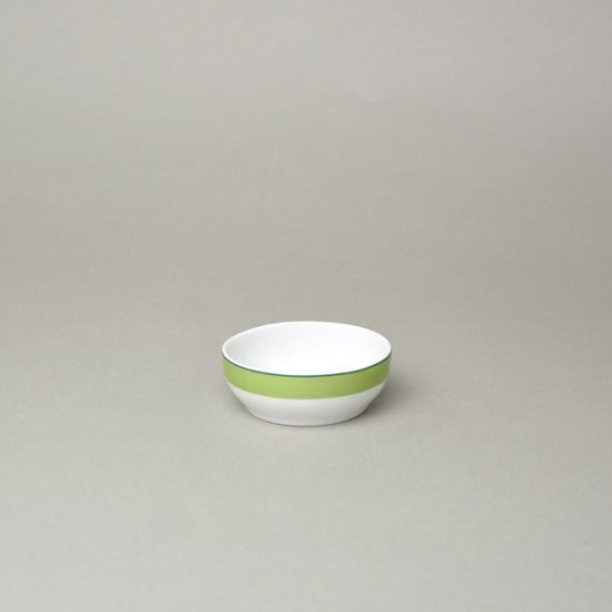 Mistička 8 cm, Thun 1794, karlovarský porcelán, OPÁL tráva