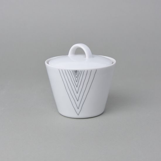 Sugar bowl 0,2 l, Thun 1794, karlovarský porcelán, TOM 29951