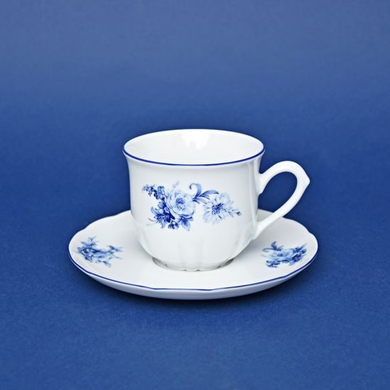 Šálek 225 ml a podšálek 150 mm, Thun 1794, karlovarský porcelán, ROSE 80061