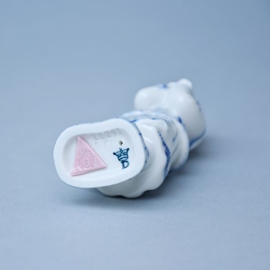 Děvče s ptáčkem 10,8 cm, Cibulák, originální z Dubí