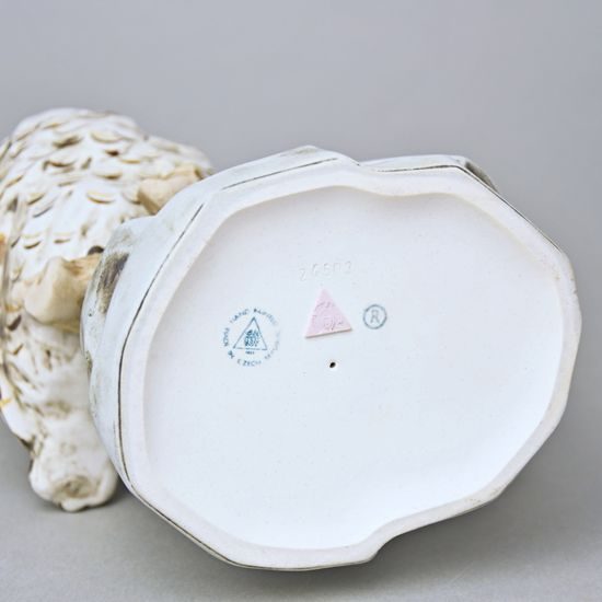 Puštíci 27,5 cm, Pastel, Porcelánové figurky Duchcov