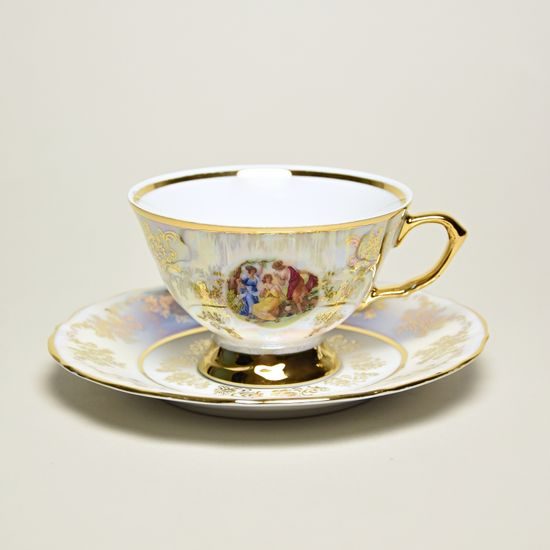 Cup tea 200 ml and saucer, The Three Graces, Frederyka Carlsbad