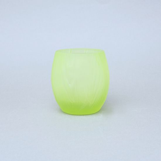 Sklenice KŮRA - matná (uranové sklo), 300 ml, Sklárna Janov