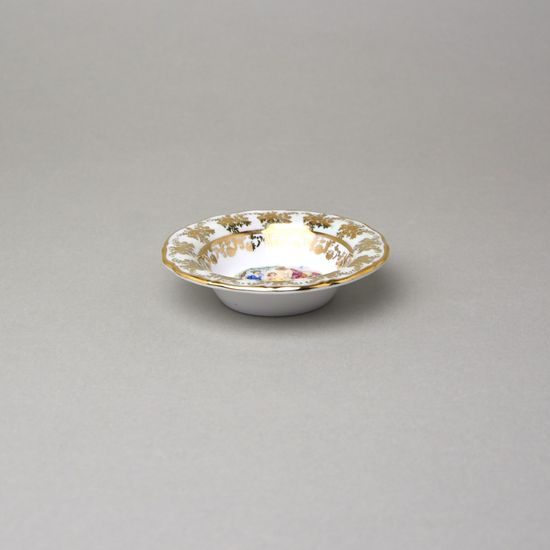 Small side bowl Rozetka 10,5 cm, The Three Graces, QueensCrown porcelain