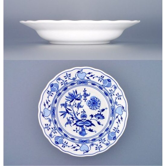 Plate deep 21 cm, Original Blue Onion Pattern, QII