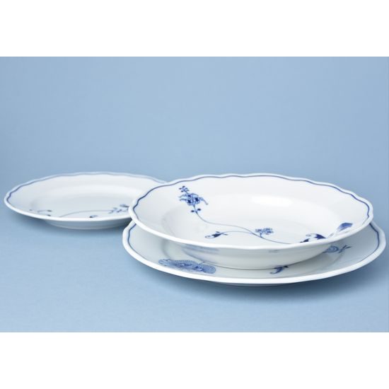 Plate set for 6 persons, Eco blue, Cesky porcelan a.s.