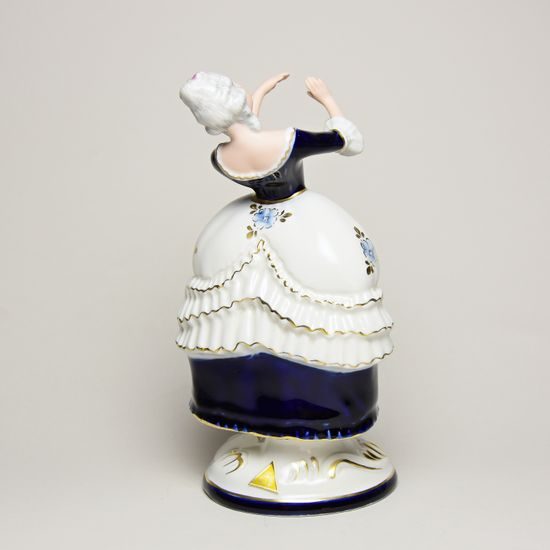 Lady Rococo 12 x 11 x 21,5 cm, isis, Porcelain Figures Duchcov