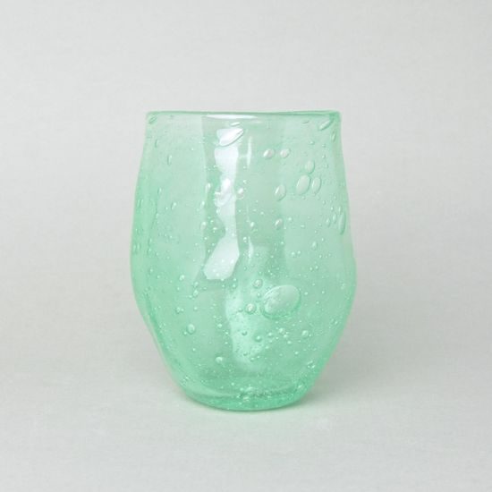Colorful soda glass - GREEN, Pačinek GLASS