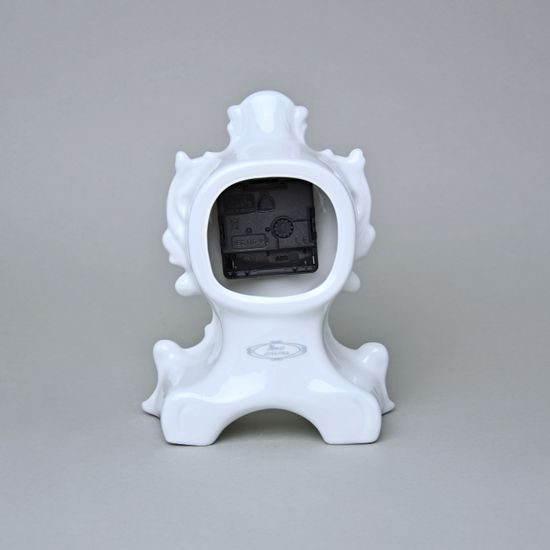 Josefina Clock 15,5 x 7 x 20 cm, Saxe, Clocks Royal Dux Bohemia