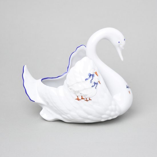 Mísa labuť 16 x 14 cm malá, husy, Leander Loučky