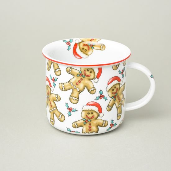 Mug Tina Fantazie, Christmas gingerbread, 0,38 l big, Český porcelán a.s.