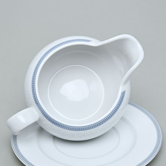 Sauce boat 400 ml + undersaucer, Thun 1794, karlovarský porcelán, OPAL 80136