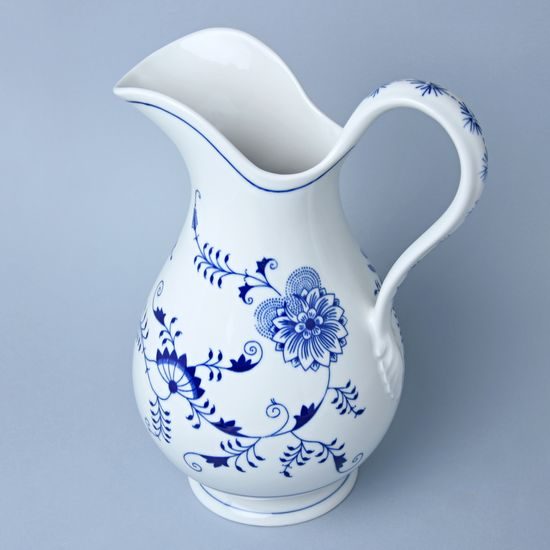 Džbán velký 5 l (např. na mytí) 35 cm, Cibulák, originální z Dubí