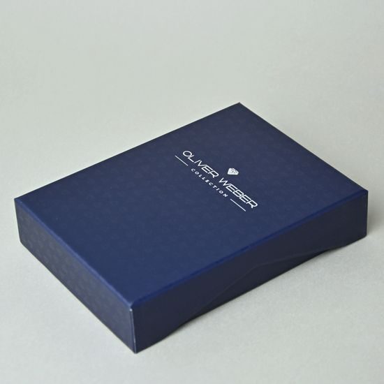 Oliver Weber Earrings Violet Charlotte RH, Swarovski Crystals