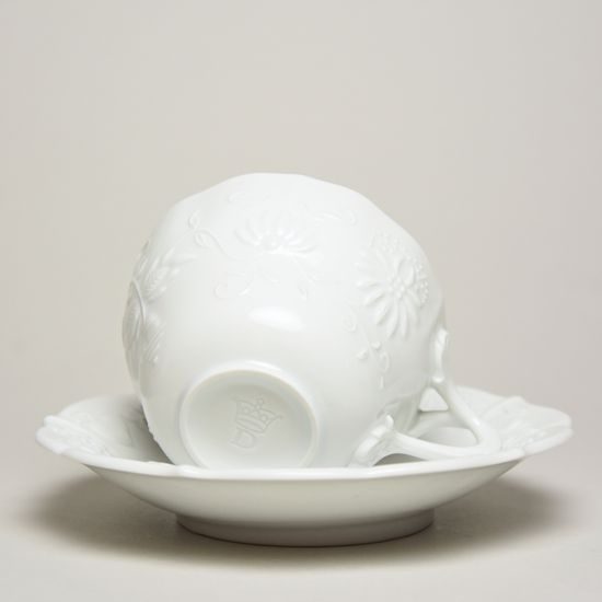 Elegance: Cup 0,21 l + saucer 16 cm, Český porcelán a.s