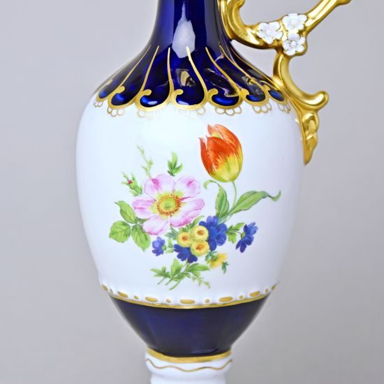 Váza AMFORA Jednouchá 30 cm, Isis + barevné květy, Vázy Duchcov