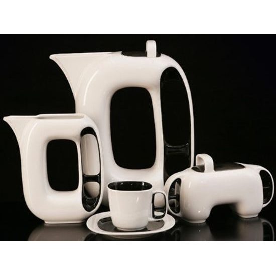 Tea set for 6 persons Keiko, Thun Studio, Luxury Porcelain