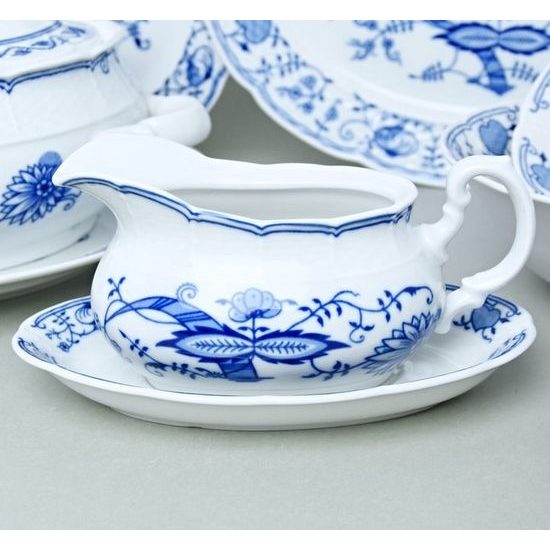 Sauce boat 450 ml, Thun 1794, karlovarský porcelán, NATÁLIE blue onion